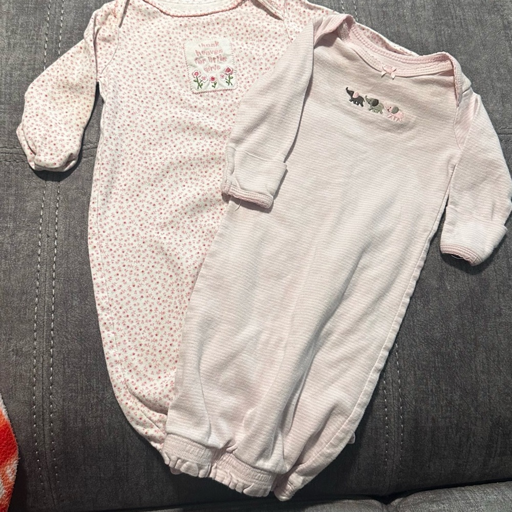 Floral Baby Sleep Gowns
